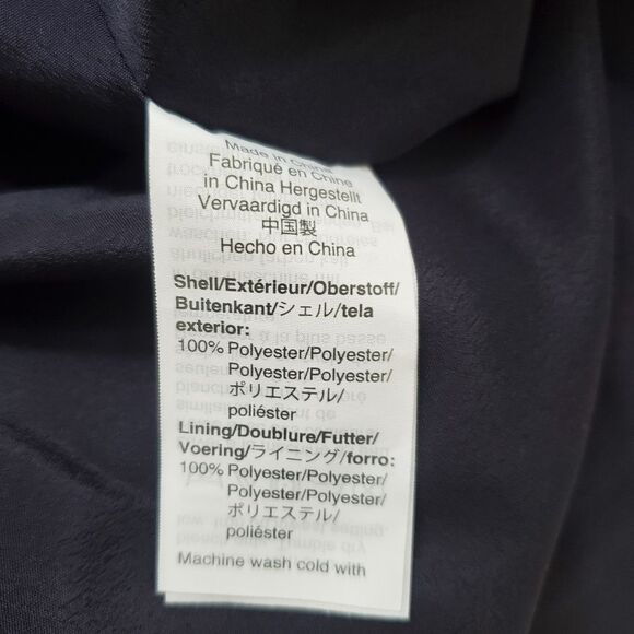 J. Crew Pocket Front Wrap Dress - size Small in Navy Blue - Picture 14 of 14